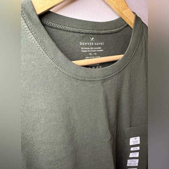 Denver Hayes green t shirt. XL - Picture 4 of 4